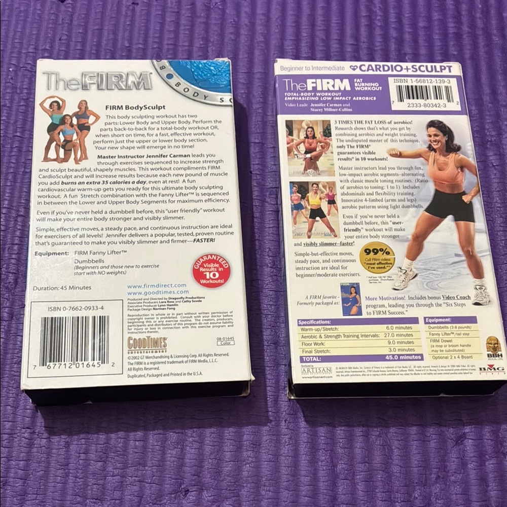 The Firm Workout VHS Sets - Picture 2 of 5